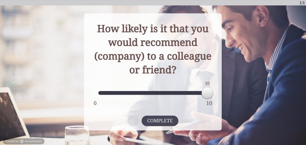 Net Promoter Score (NPS) Template and Survey Tool