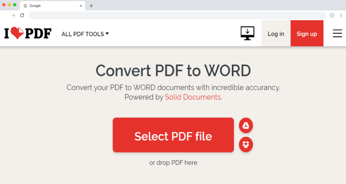 I Love PDF - PDF To Word Converter