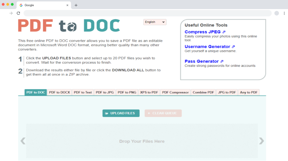 PDF To Doc - PDF To Word Converter