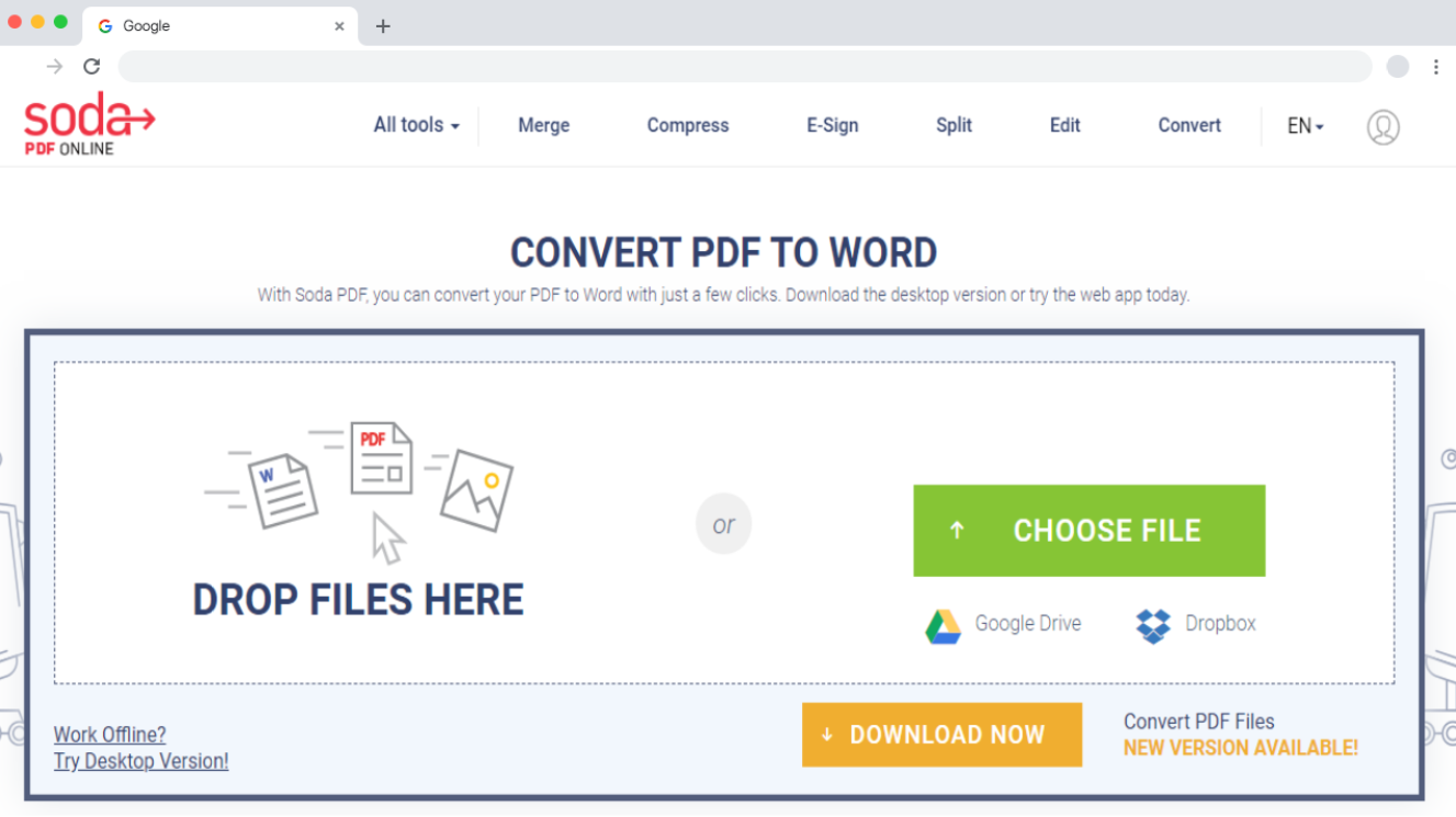 Soda PDDF - PDF To Word Converter