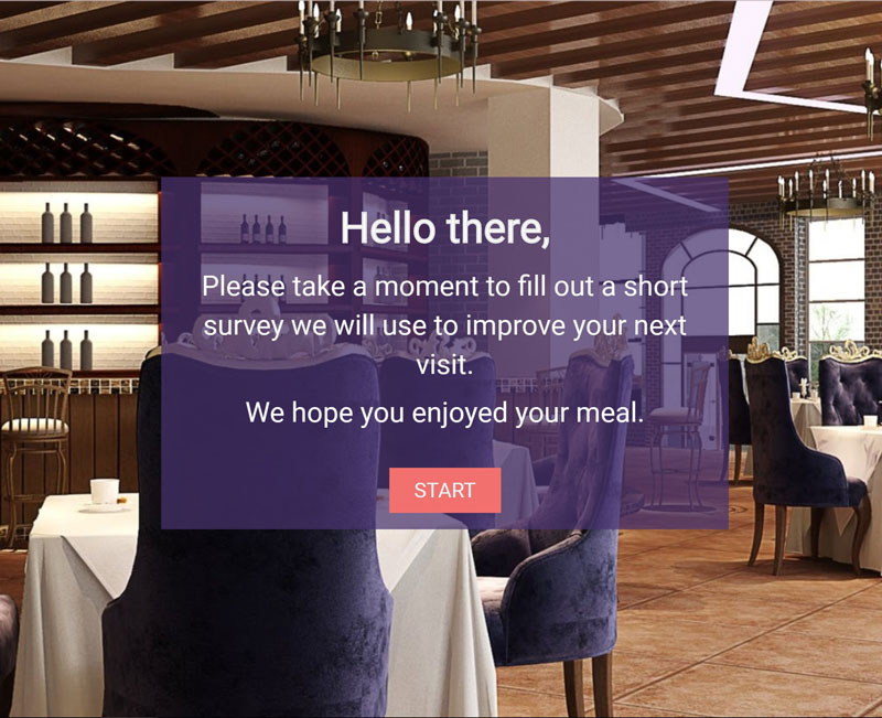 Restaurant survey template