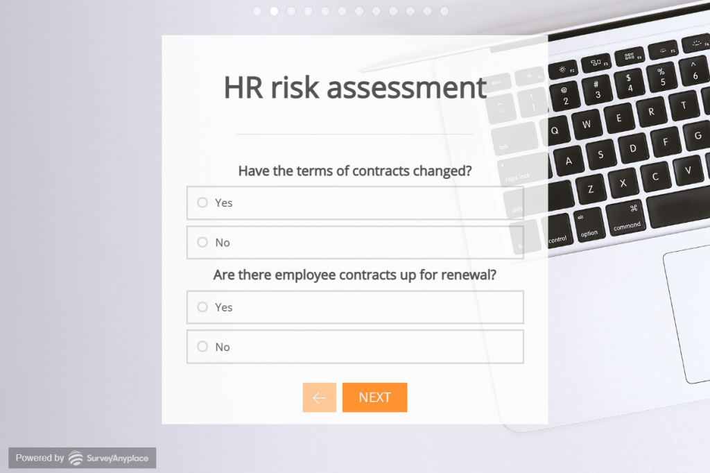 HR Risk Assessment